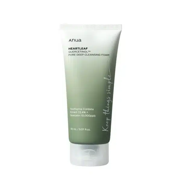 ANUA HEARTLEAF QUERCETINOL PORE DEEP CLEANSING FOAM KOREA150ml - Image 3