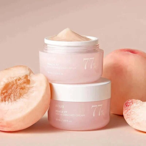 ANUA PEACH 77 NIACIN ENRICHED CREAM 50 ML - Image 2