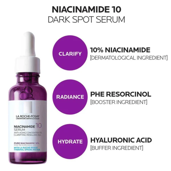 La Roche-Posay Pure Niacinamide 10 Serum 30Ml - Image 2