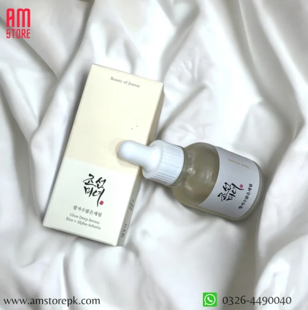 BEAUTY OF JOSEON GLOW DEEP SERUM : RICE +ALPHA-ARBUTIN 30ml Korea - Image 3