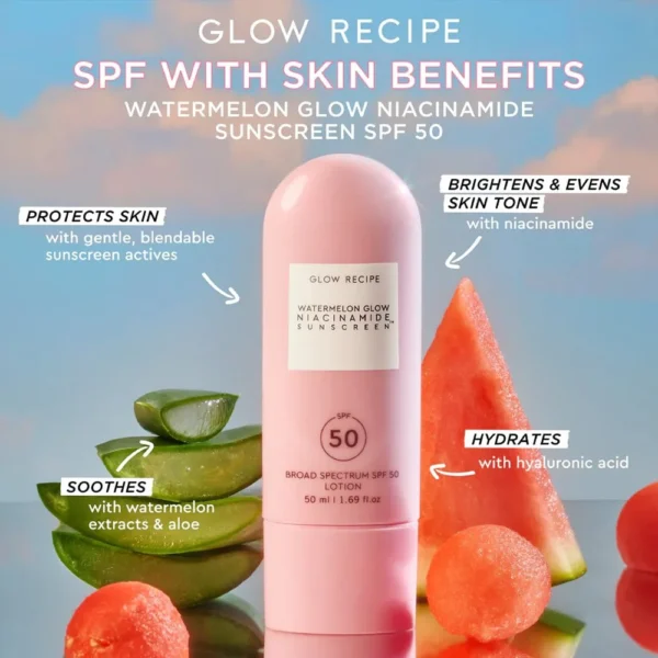 Glow Recipe Watermelon Glow Niacinamide Sunscreen 50ml - Image 5