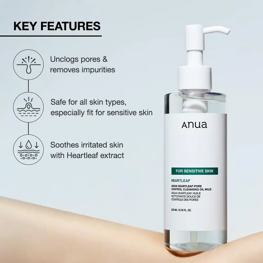 Anua - Heartleaf Pore Control Cleansing Oil Mild 200 ml - Image 2
