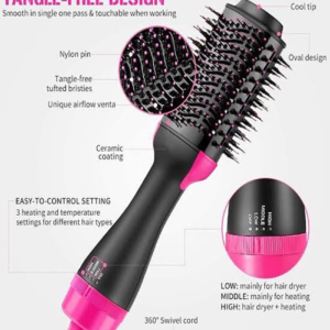 One Step Hot Air Brush (Dryer + Styler)