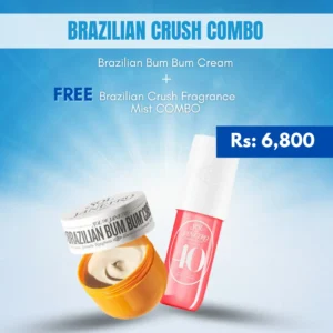 Brazilian Bum Bum Cream + Free Brazilian Crush Fragrance Mist COMBO