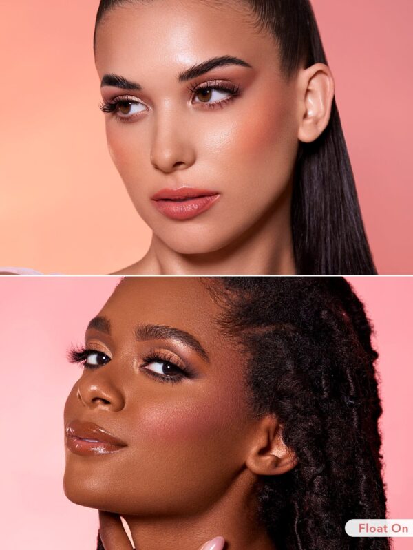 SHEGLAM- COLOR BLOOM DAYGLOW LIQUID BLUSH SHIMMER FINISH-FLOAT ON - Image 2
