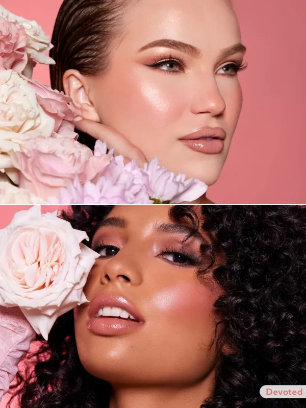 SHEGLAM- COLOR BLOOM DAYGLOW LIQUID BLUSH SHIMMER FINISH-DEVOTED - Image 2