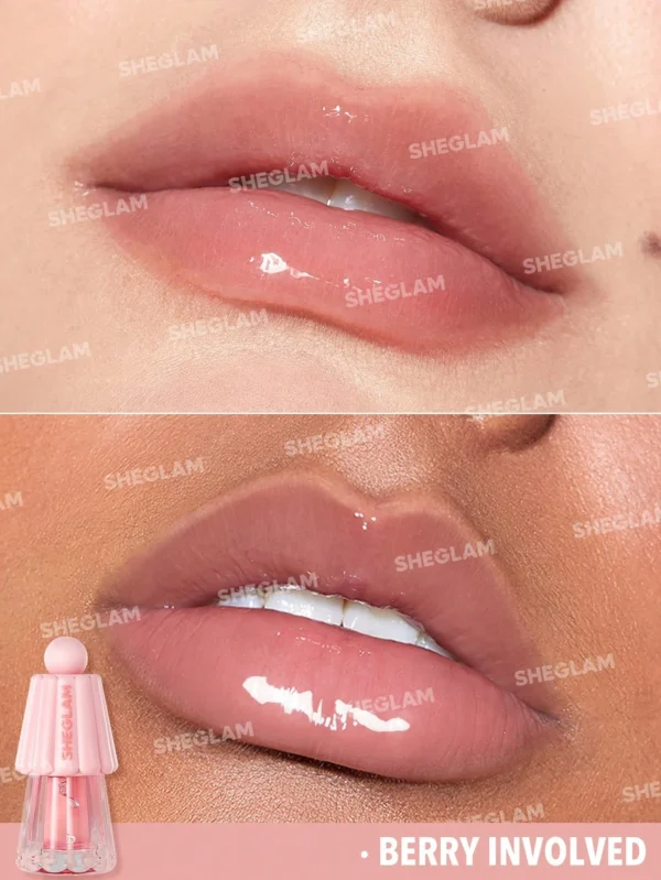 Sheglam- JELLY WOW HYDRATING LIP OIL-BERRY INVOLVED - Image 5