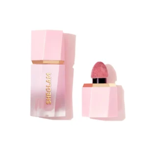SHEGLAM- COLOR BLOOM DAYGLOW LIQUID BLUSH SHIMMER FINISH-LOVE CAKE