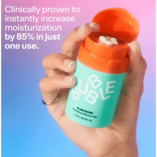 Bubble Skincare Slam Dunk Hydrating Face Moisturizer For Normal to Dry Skin - 50ml - Image 2