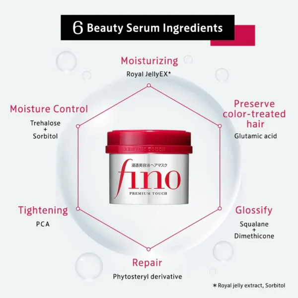 Shiseido - Fino Premium Touch Hair Mask 230g - Image 2