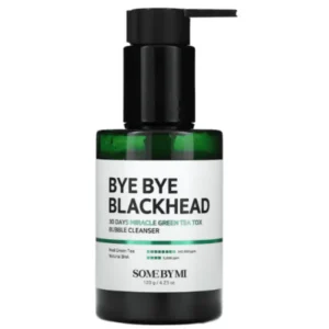 Some By Mi Bye Bye Blackhead 30 Days Miracle Green Tea Tox Bubble Cleanser - 120g