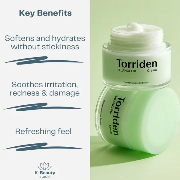Torriden Balanceful Cica Soothing Cream 80ml - Image 8