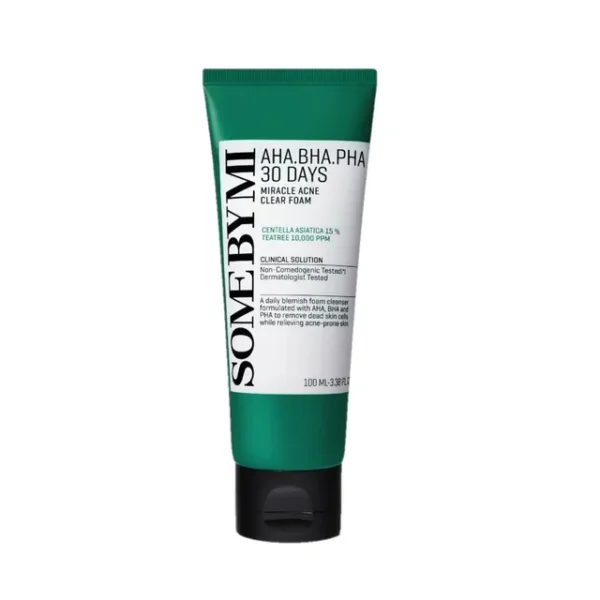 SOMEBYMI - Aha Bha Pha 30 Days Miracle Acne Clear Foam 100ml - Image 4