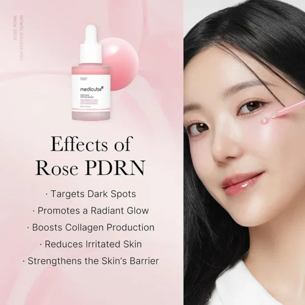 Medicube PDRN Pink Peptide Serum – Revitalize & Glow 30 ML - Image 3