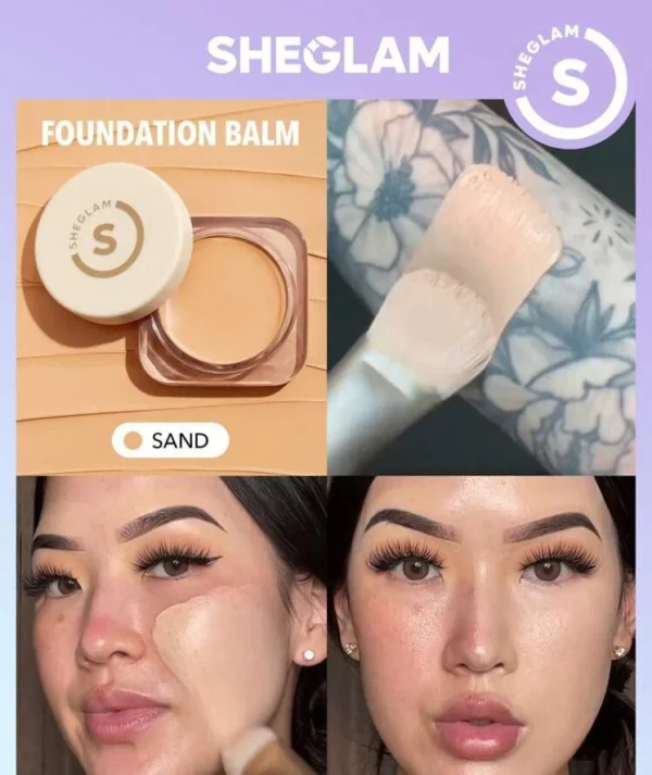 Sheglam Skin-Focus High Coverage Powder Foundation - Image 6