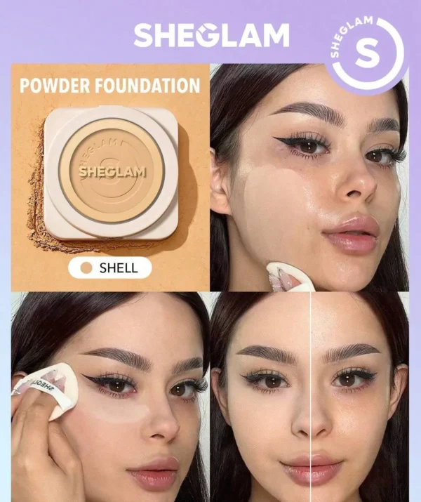 Sheglam Skin-Focus High Coverage Powder Foundation - Image 8
