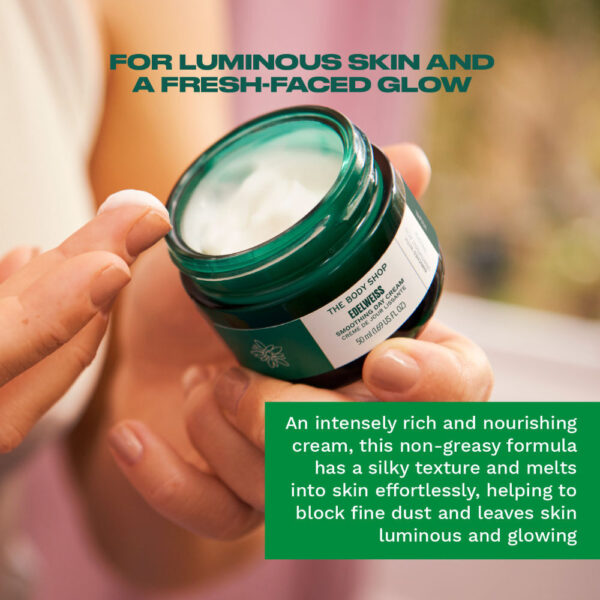 The Body Shop Edelweiss Intense Smoothing Cream 50 ml - Image 4