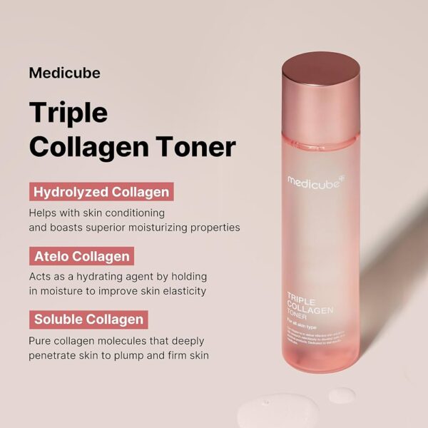 Medicube Triple Collegan Toner 140ml - Image 2
