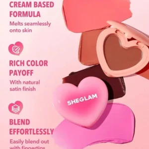 SHEGLAM Playing Cupid Cream Blush