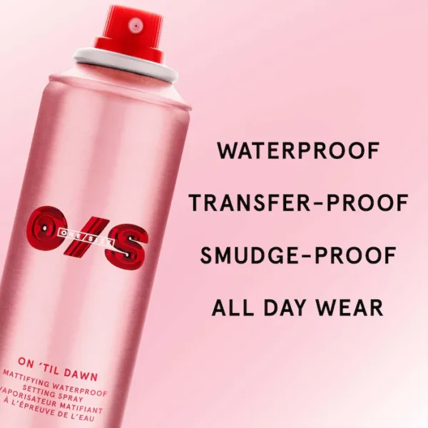 ONE/SIZE On 'Til Dawn Mattifying Waterproof Setting Spray 143ml - Image 7