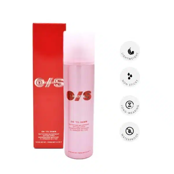 ONE/SIZE On 'Til Dawn Mattifying Waterproof Setting Spray 143ml - Image 8