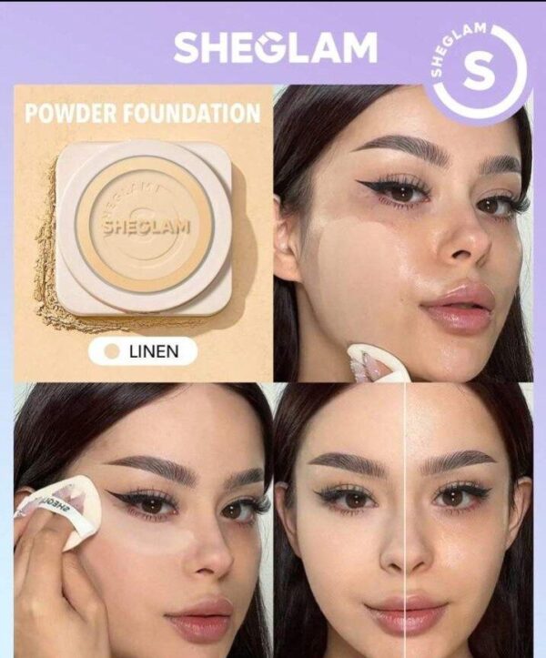 Sheglam Skin-Focus High Coverage Powder Foundation - Image 7