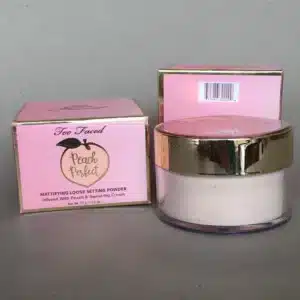 Too face peach perfect mattifying loose setting powder