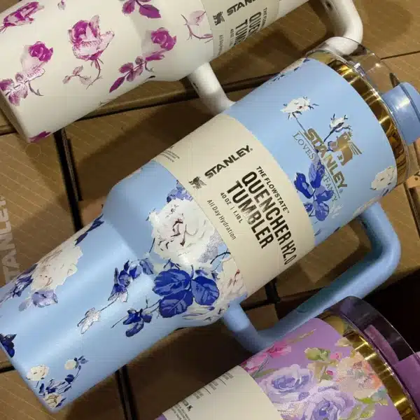 Stanley Tumbler floral printed - Image 3